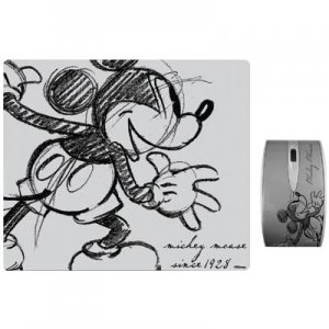Σετ Οπτικό Ποντίκι και Mouse Pad Disney MICKEY RETRO