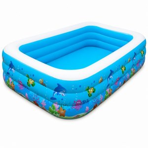 Μεγάλη Παιδική Πισίνα Φουσκωτή 305cm Μπλε - Swimming Pool