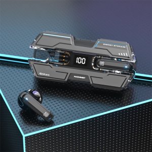 Ασύρματα Ακουστικά Bluetooth Hi-Fi με Θήκη Φόρτισης Μαύρο - Andowl