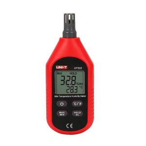 Uni-T Mini Ψηφιακός Μετρητής Υγρασίας με Οθόνη LCD