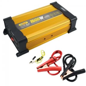 1500W Inverter Αυτοκινήτου Τροποποιημένου Ημιτόνου για Μετατροπή 12V DC σε 220V AC