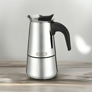 Καφετιέρα 300 mL για Espresso από Ανωξείδωτο Ατσάλι - Hoomei