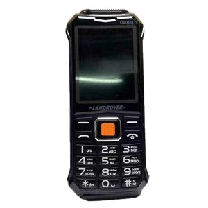 Κινητό Τηλέφωνο με 2 SIM, Ραδιόφωνο, Powerbank, Οθόνη 2,6” και Φακό Landrover σε Μαύρο Χρώμα