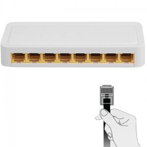 Ethernet Switch 8 θυρών 100Mbps - Andowl