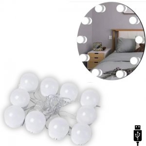 Σετ 10x Λάμπες LED για Καθρέφτη Μακιγιάζ - ARRANGO