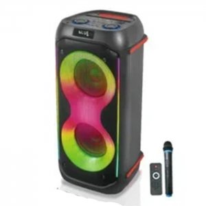Φορητό Bluetooth Ηχείο LED RGB με Μικρόφωνο και Τηλεχειριστήριο Arrango