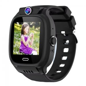 Παιδικό Smartwatch με GPS, Δυνατότητα Κλήσεων &amp; Συναγερμού SOS - Με Βραχιολάκι Καουτσούκ