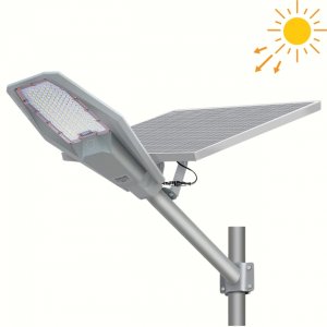 Ηλιακό Φωτιστικό Δρόμου 1200W με Ενσωματωμένο Πάνελ - IP67 Αδιάβροχο με Λευκό Ψυχρό Φωτισμό - JORTAN
