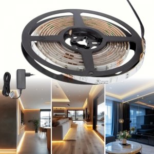 3m LED Φωτοταινία Ρυθμιζόμενης Έντασης Φωτισμού - Dimming 24W - Λευκού Θερμού Φωτισμού - AIGOSTAR