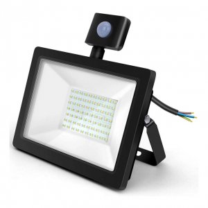 Προβολέας SMD LED 50W με Ανιχνευτή Κίνησης - 4000K 4500lm - Aigostar