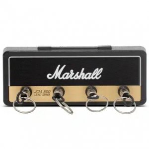 Κλειδοθήκη Ενισχυτής Κιθάρας Marshall με 4 Μπρελόκ σε Μαύρο