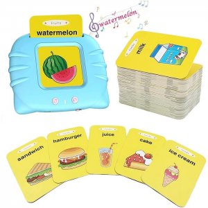Early Education Card Machine Device Εκπαιδευτικό Παιχνίδι Γνώσεων με Ήχους και Κάρτες για Παιδιά 2-6 Ετών