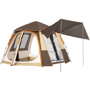 ESCAPE Αυτόματη Σκηνή Camping 4 Ατόμων με Προστασία UV και Σίτες-Keumer Villa