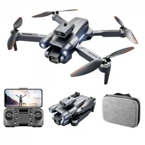 Φορητό Αναδιπλούμενο Drone 5G με 4K Κάμερα, LED και Έξυπνες Λειτουργίες – Ασημί