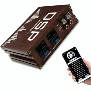 Ενισχυτής Ήχου Αυτοκινήτου DSP 4 Καναλιών 200W με Έλεγχο APP &amp; USB