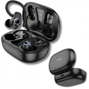 Bluetooth Handsfree In-Ear Ακουστικά με Θήκη Φόρτισης &amp; Άγκιστρο Αυτιού