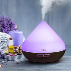 LED Συσκευή Αρωματοθεραπείας με Χρονοδιακόπτη Anjou