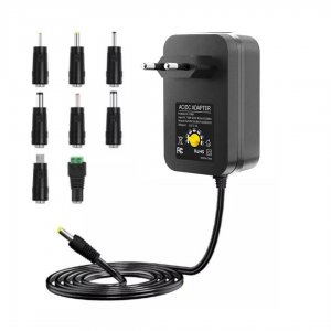 Ρυθμιζόμενο Τροφοδοτικό 3–12V 30W Universal με 8 Αντάπτορες Σύνδεσης - Arrango