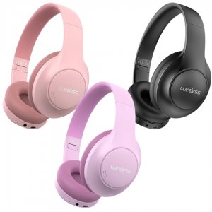 2 σε 1 Ασύρματα &amp; Ενσύρματα Over-Ear Bluetooth Headphones με Αναδιπλούμενο Σχεδιασμό