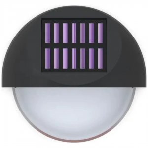 Επιτοίχιο LED Ηλιακό Φωτιστικό με RGB Φωτισμό &amp; Προστασία IP44 9 x 4 x 8.5 cm