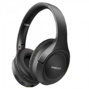Ασύρματα Bluetooth Ακουστικά Over-Ear με Υποδοχή TF, Μικρόφωνο και Αναδιπλούμενο Σχεδιασμό - Μαύρα