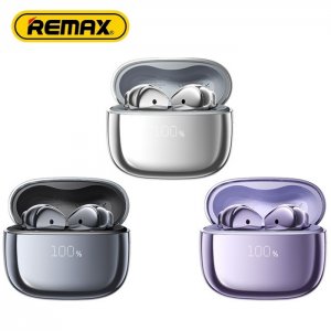 Ασύρματα Ακουστικά Bluetooth - Μεταλλικό Design &amp; Οθόνη LED - REMAX CozyBuds