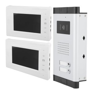 Κιτ Θυροτηλέφωνου με 2 Έγχρωμες Οθόνες LCD 7” &amp; Υπέρυθρη Κάμερα