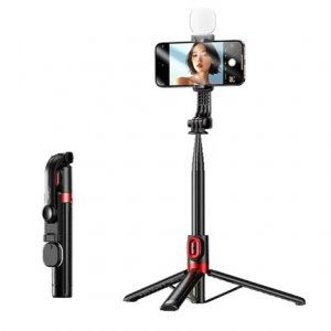 Ασύρματο Πτυσσόμενο Τρίποδο Κινητού - Selfie Stick 1.3m - Remax