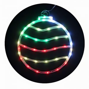 Κρεμαστό Χριστουγεννιάτικο Στολίδι 43 LED 26.5cm - Διακοσμητικό με Ζεστή Λάμψη
