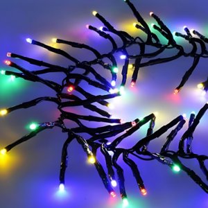 Χριστουγεννιάτικα Λαμπάκια 400 LED Φωτάκια – 6m Πολύχρωμου Φωτισμού για Δέντρο και Εξωτερικό Χώρο