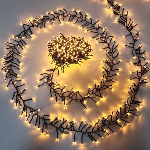 Χριστουγεννιάτικα Λαμπάκια 15m με 1000 LED Θερμού Λευκού Φωτισμού, IP44