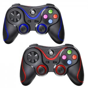 Ασύρματο Χειριστήριο Παιχνιδιών - Gamepad Bluetooth V8 για Android, iOS, PC και PS3