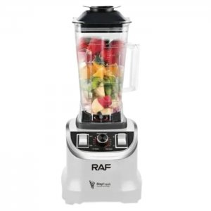 Ισχυρό Ηλεκτρικό Μπλέντερ 1800W RAF 2LT Για Smoothies RAF - Λευκό