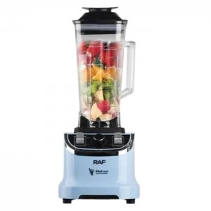 Ισχυρό Ηλεκτρικό Μπλέντερ 1800W RAF 2LT Για Smoothies RAF - Γαλάζιο
