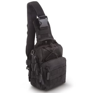 Πολυλειτουργικό Τσαντάκι Στήθους 7L Μαύρο Amila Tactical