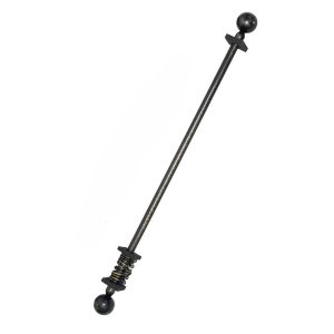 Μεταλλικό Πτυσσόμενο Κουρτινόξυλο  70-120cm Μαύρο/Μπρονζέ