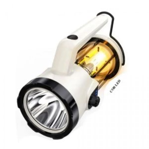 LED Επαναφορτιζόμενος Αδιάβροχος Φακός-Φανάρι με Ρύθμιση Φωτεινότητας και Εμβέλεια 300m
