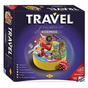 Επιτραπέζιο Παιχνίδι Γνώσεων Travel για 2-4 Παίκτες