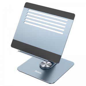 Πτυσσόμενη Περιστρεφόμενη Βάση Laptop &amp; Tablet Αλουμινίου 360° - Ρυθμιζόμενη Επιτραπέζια Βάση Γραφείου - Hoco