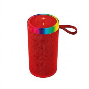 Φορητό Ηχείο Bluetooth OK – RGB Φωτισμό, USB, TF Card, TWS Κόκκινο