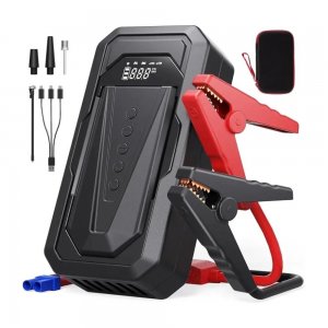 Εκκινητής Μπαταρίας Αυτοκινήτου DDQ-1018 – 10800mAh Jump Starter με Κομπρεσέρ 150 PSI | 4-σε-1, Power Bank, Φακός LED, για Όχημα &amp; Μηχανή