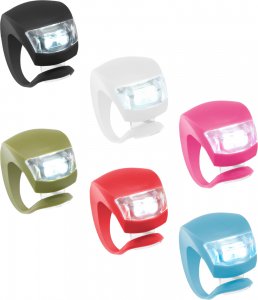 Φωτάκια Ποδηλάτου LED από Σιλικόνη Κόκκινο - Silicone LED Bike Light-2 pack