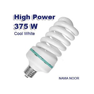 Ισχυρότατος Λαμπτήρας Οικονομίας E27 Spiral  375W (75W) COOL 6400K