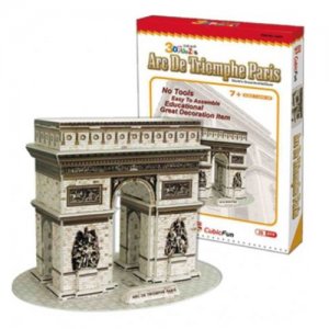 3D Puzzle CubicFun  Arc De Triomphe Paris με 26 Κομμάτια