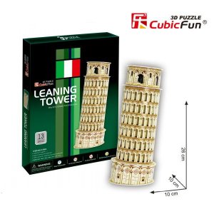3D Puzzle CubicFun LEANING TOWER με 13 Κομμάτια