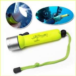 Αδιάβροχος Καταδυτικός Φακός Cree Q3 LED 180 Lumens 20m