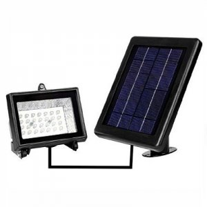 Ηλιακός Προβολέας με 30 LED 200LM και Αισθητήρα Φωτός Αυτόματης Ενεργοποίησης