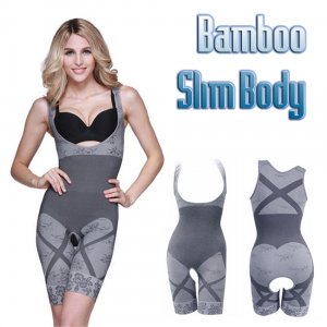Κορμάκι Κορσές Bamboo Slim Body για Επίπεδη Κοιλιά, Ανασηκωμένους Γλουτούς &amp; Στήθος