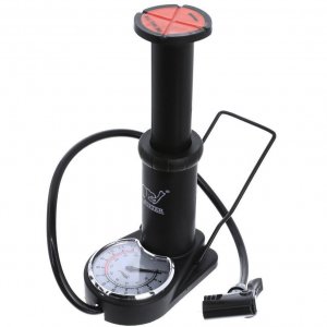 Μίνι Χειροκίνητη Τρόμπα Ποδιού 12 bar , 170 psi με Μανόμετρο - Buster Mini Foot Pump