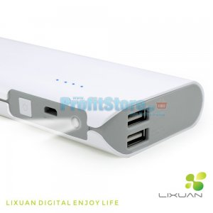 Heavy Duty Power Bank 10.000mAh 2,1A - Μπαταρία Φορτιστής Υψηλής Ισχύος LiXuan Noah 2A